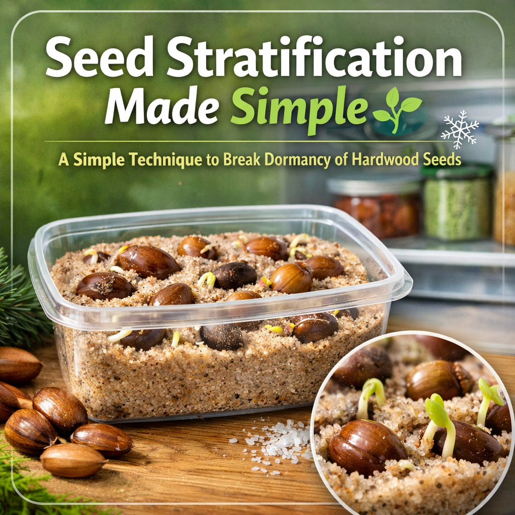 Seed Stratification: A Simple Technique to Break Dormancy of Hardwood Seeds