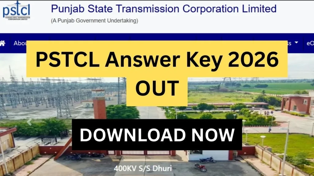 PSTCL Answer Key 2026 > Post-Wise Keys Released for 609 Vacancies with Objection Link Active