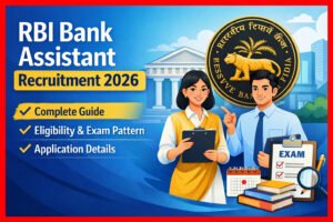 RBI Bank Assistant Recruitment 2026 – Complete Guide, Eligibility, Exam Pattern, and Application Details
