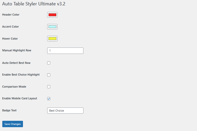 Auto In-Post Table Styler Ultimate WordPress Plugin - Image 2